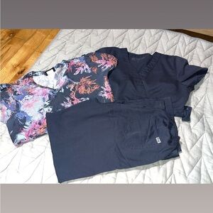 Greys anatomy scrub set size medium